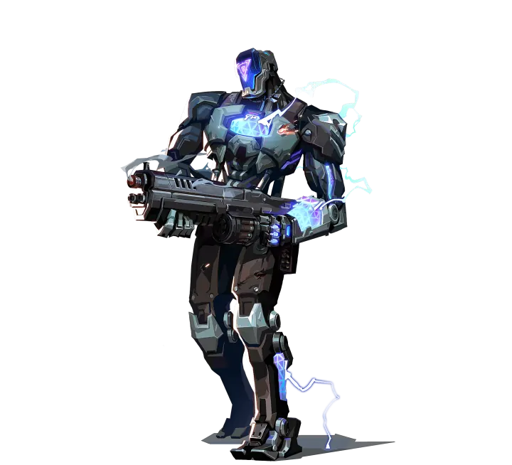 KAY/O, VALORANT initiator, full portrait