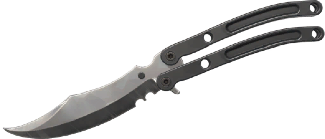 Black.Market Butterfly Knife — VALORANT melee skin