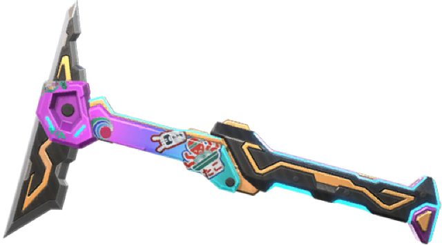 Glitchpop Axe — VALORANT melee skin