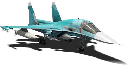 Su-34 — War Thunder strike aircraft