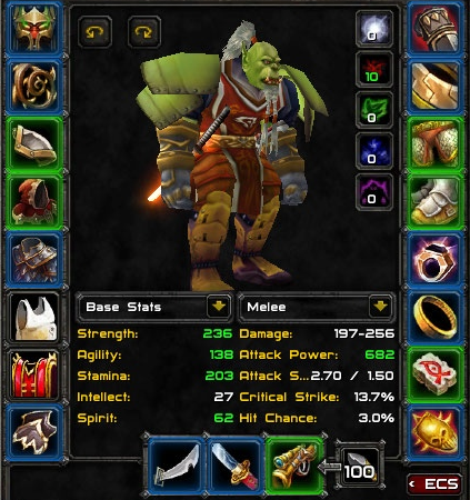 Orc male Warrior 60