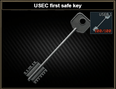 ☑️USEC first safe key